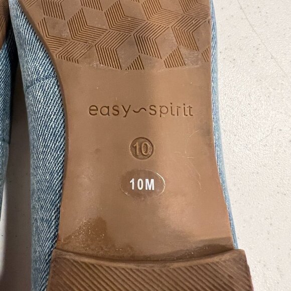 Easy Spirit -Galla 2 Women's Blue Denim-Material-Flat- Loafers Shoes 10 M EUC - Picture 7 of 7